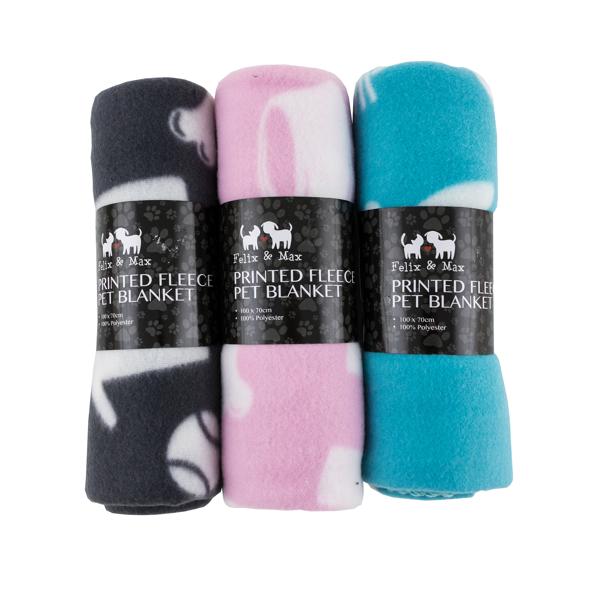 Printed fleece blanket new arrivals